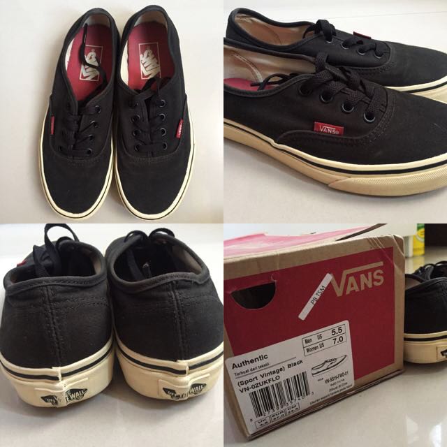 Vans authentic sport vintage cheap