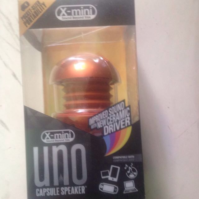 X-mini UNO capsule speaker, Elektronik 