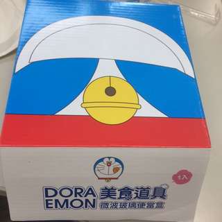 哆啦a夢微波玻璃便當盒