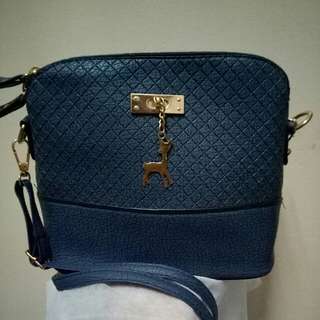 Dark Blue Sling Bag