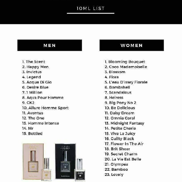 Agents wanted!!! (Category: Face Care) located in Singapore. Submitted by ree_ann (Listing ID 128611607, Image 3). Description: Would you like to be one of Arielle Perfumes Agent in Singapore??? WhatsApp +6586119659 All details will be provided..