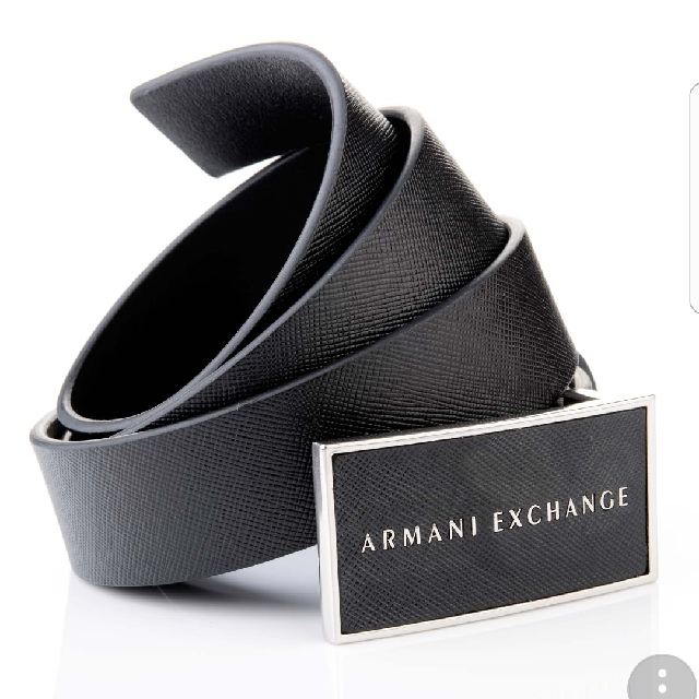 armani exchange belt mens