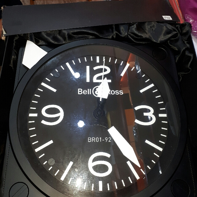 Bell & ross cheap wall clock
