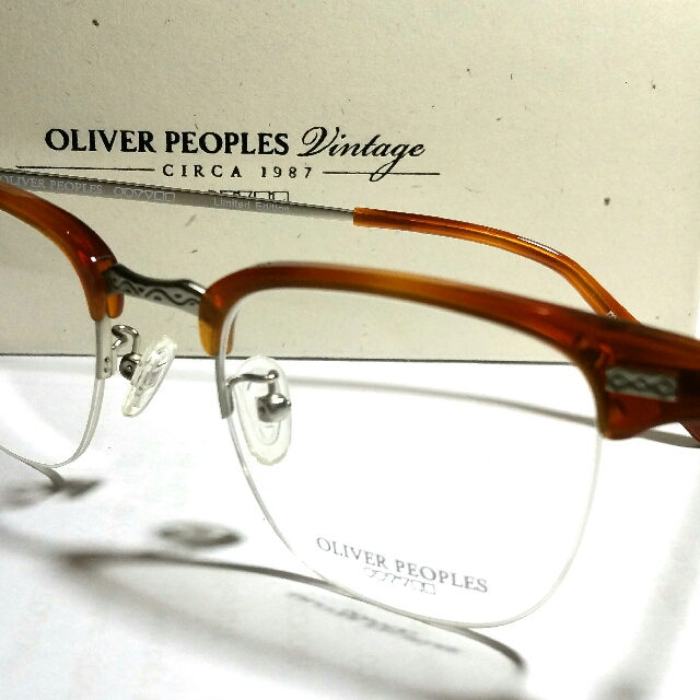 oliver peoples limited edition glasses