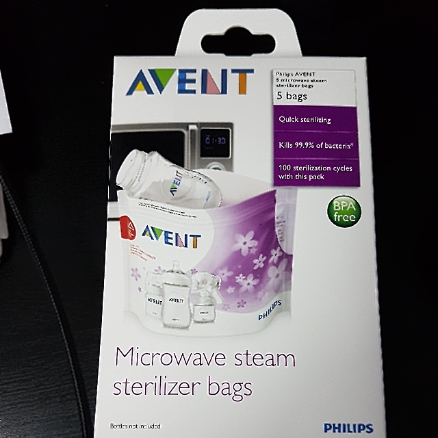 avent microwave sterilizer bags