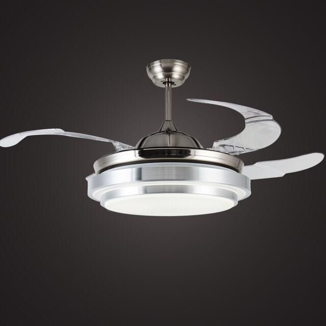 Hidden Ceiling Fan Blades Shelly Lighting