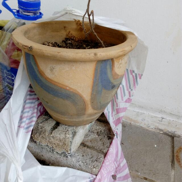 Ceremic Pot (Category: Pots & Planters) located in Puchong. Submitted by sselvi (Listing ID 128548939, Image 1). Description: Ceremic pot..