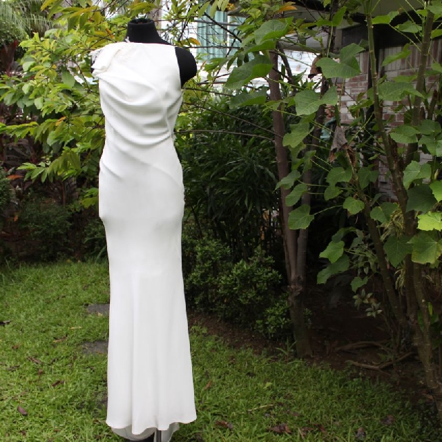 David Fielden 7503 Wedding Gown Women S Fashion Dresses Sets Evening Dresses Gowns On Carousell A line david fielden wedding dress. carousell