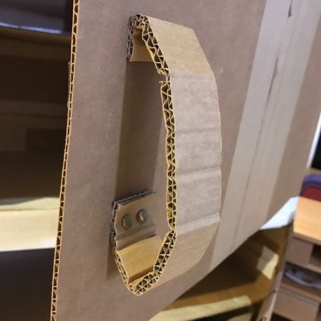 DIY cardboard play fridge, Hobbies & Toys, Toys & Games on Carousell