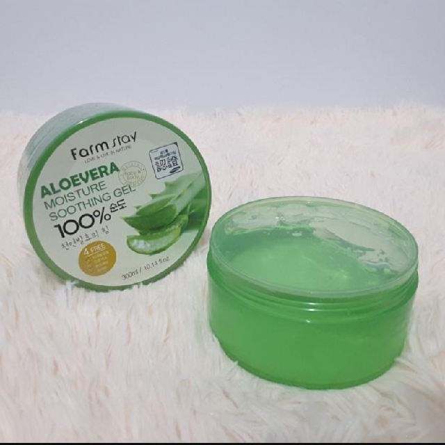farmstay moisture soothing gel aloevera
