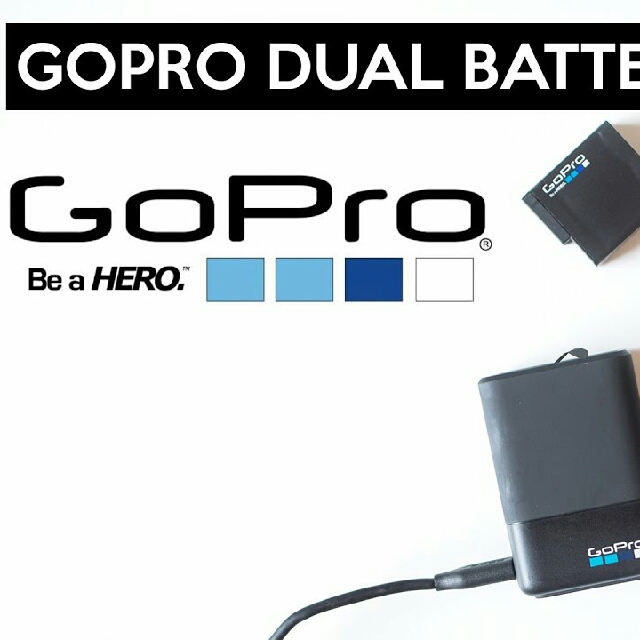 Gopro Hero 5 Dual Battery Charger With Battery Photography On