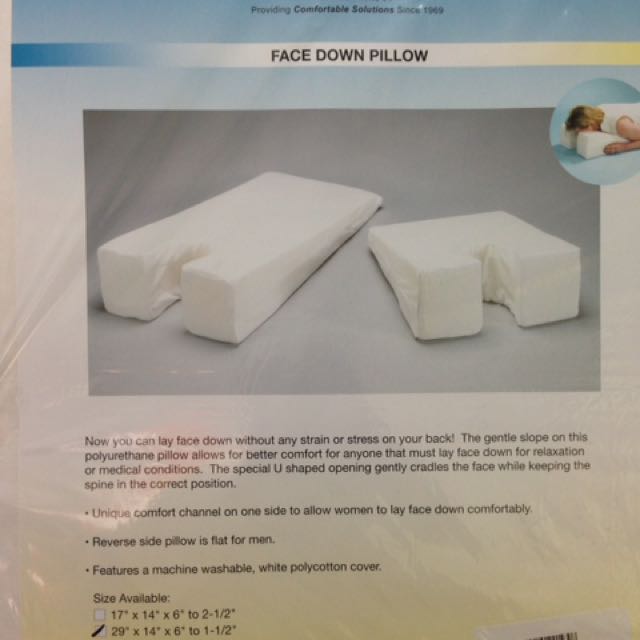 Hermell face top down pillow