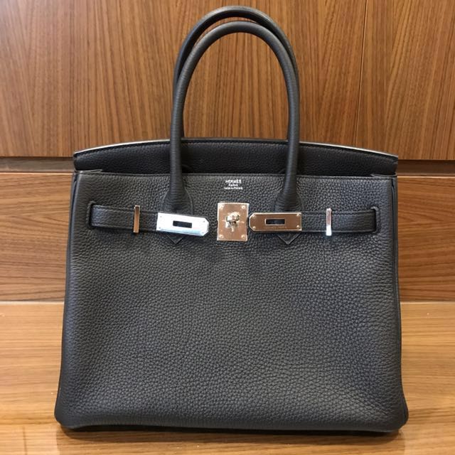 🖤 Hermes 30cm Black Togo Birkin Bag 🖤 For Sale at the Palm Beach