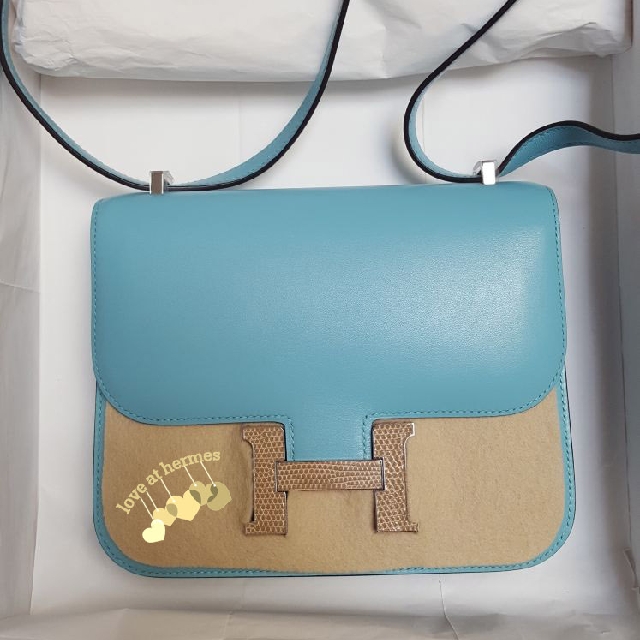Constance Mini Blue Atoll - Bags Of Luxury