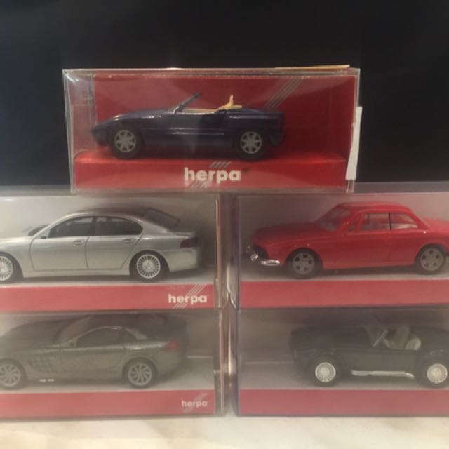 Herpa model cars top