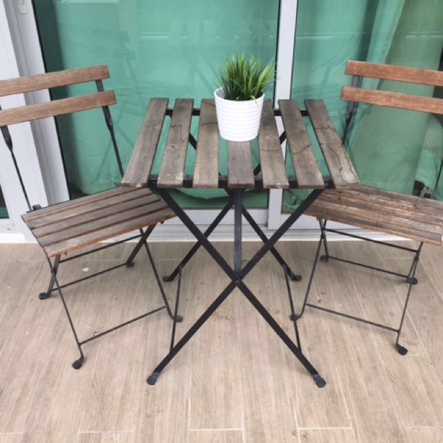 Ikea Tarno Outdoor Setting Furniture Tables Chairs On Carousell
