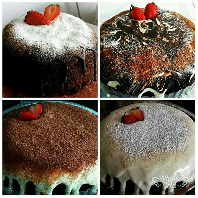 Kek Lava Meletop Food Drinks Baked Goods On Carousell