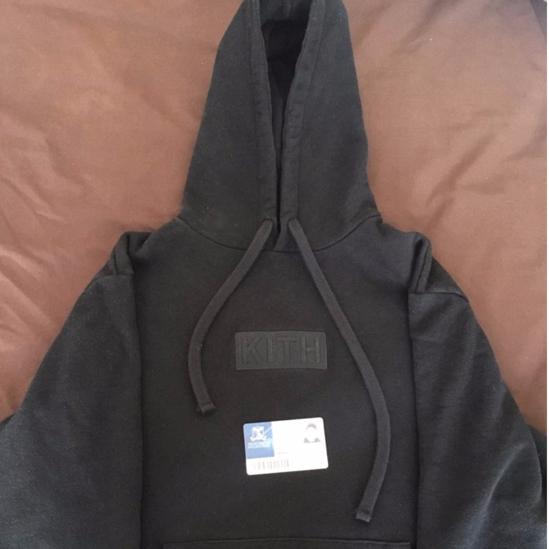 kith box logo hoodie