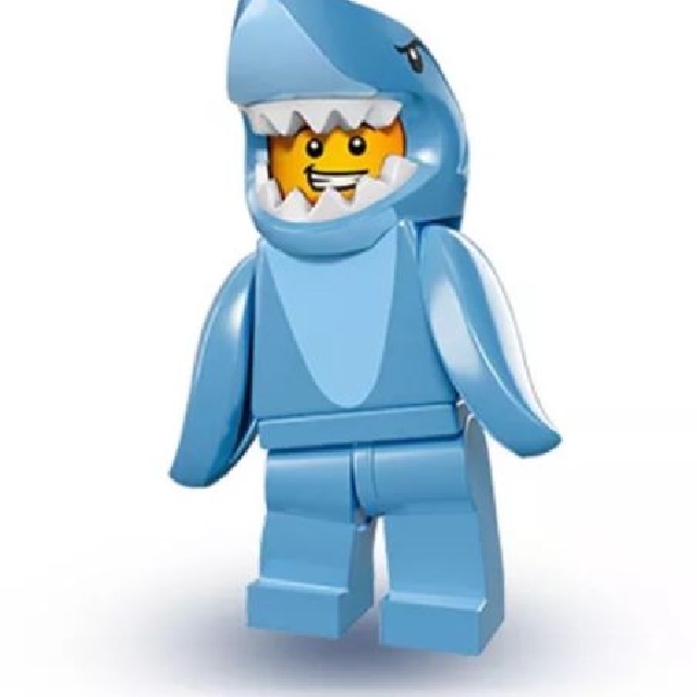 lego shark man