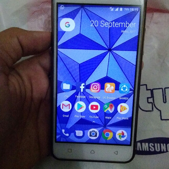 Lenovo Vibe K5 A6020a40 Silver Fullset Telepon Seluler Tablet Di Carousell