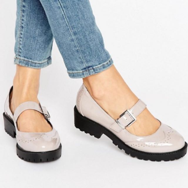 purple mary janes
