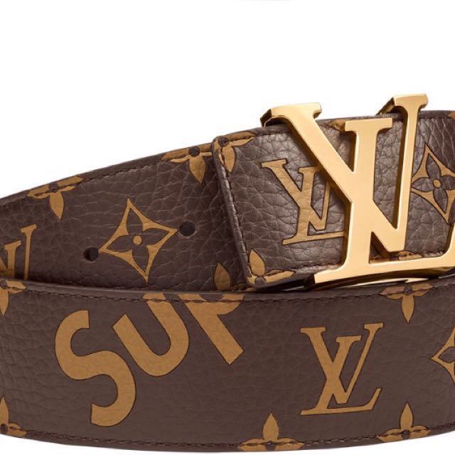 LV Supreme Belt (Black) SuperA, Men's Fashion, Watches & Accessories, Ties  on Carousell