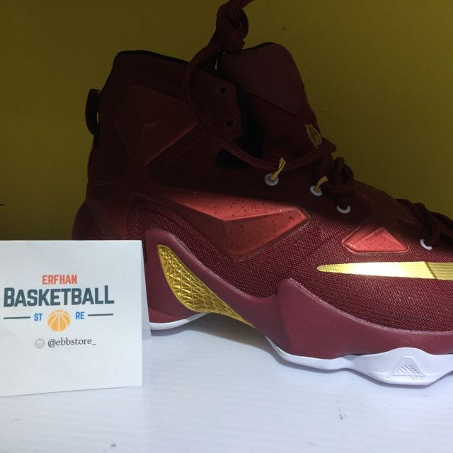 nike lebron 13 marron