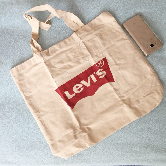 levi's canvas tote bag
