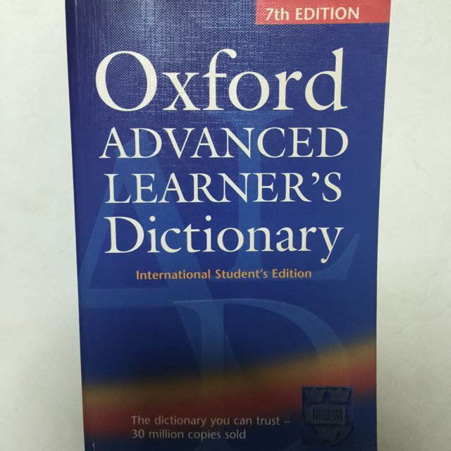 Oxford Advanced Learner S Dictionary International Student S Edition Books Stationery Textbooks On Carousell