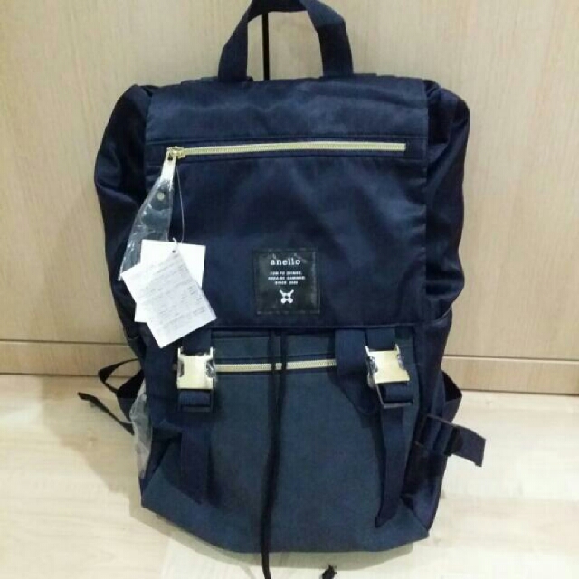 anello gold buckle backpack