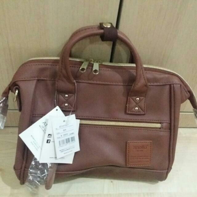 anello leather bag