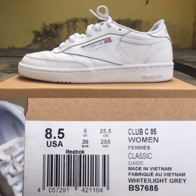 reebok club c 85 size 9