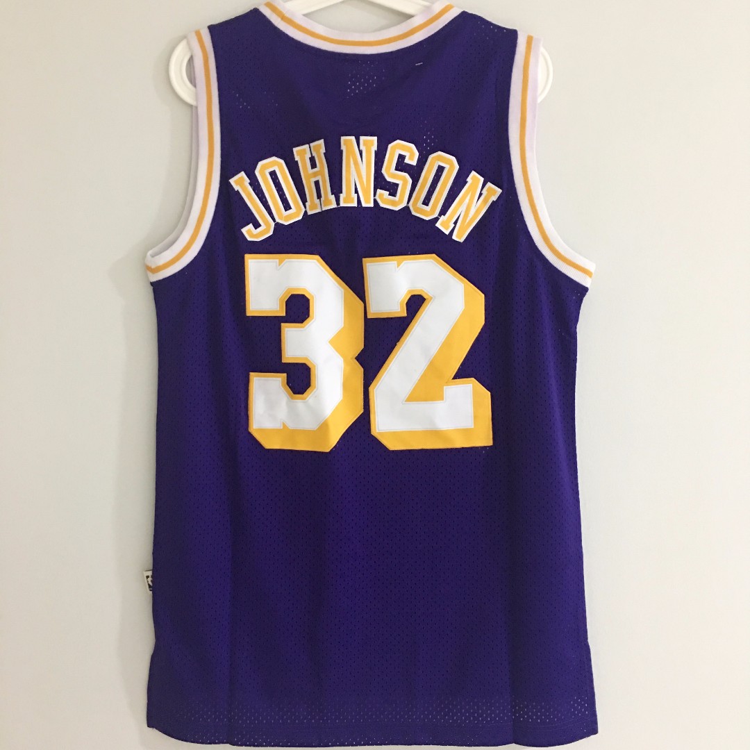 2002-06 LA LAKERS JOHNSON #32 REEBOK JERSEY (ALTERNATE) Y