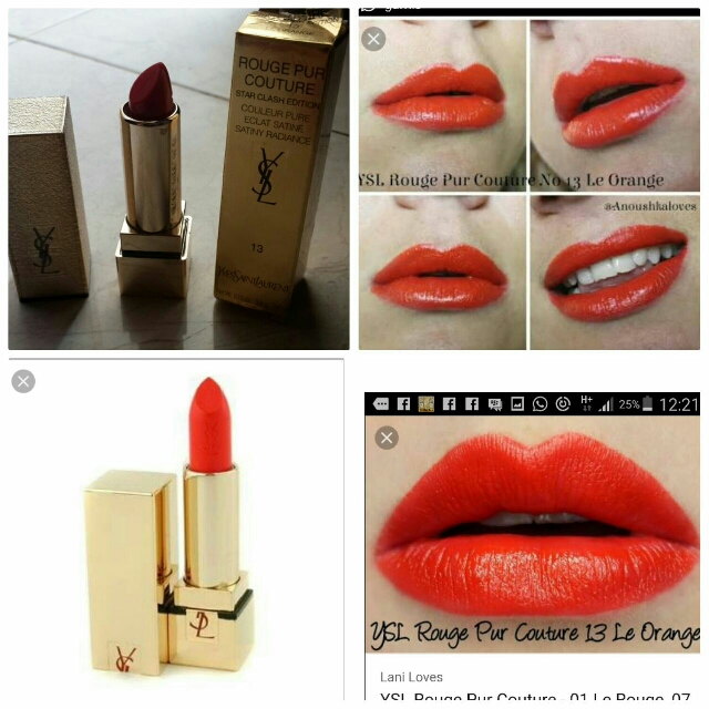Sale Lipstik Ysl Ori Kesehatan Kecantikan Rias Wajah Di Carousell