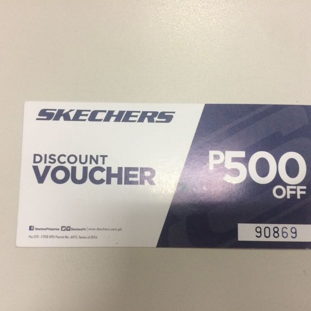 skechers discount voucher