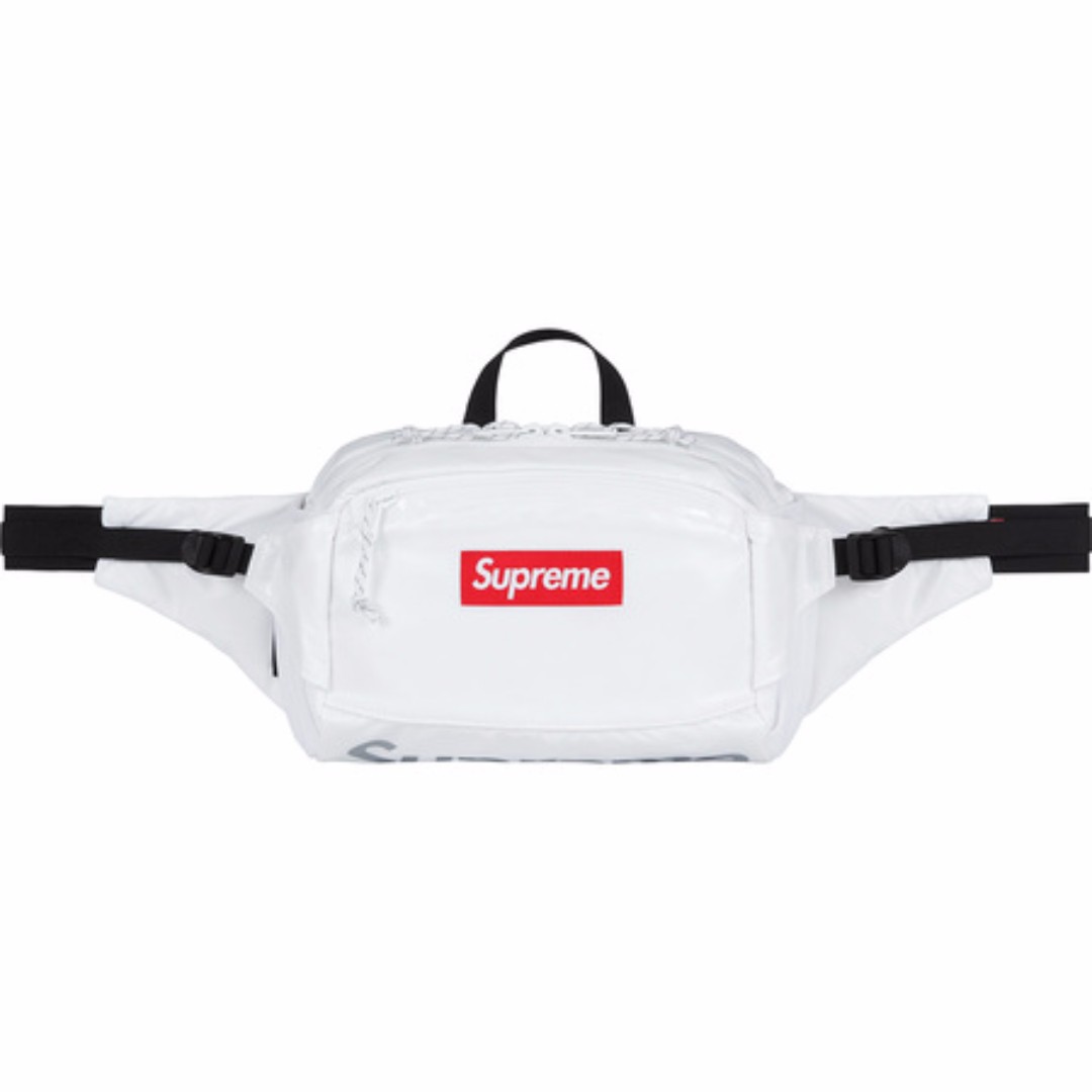 supreme white fanny pack