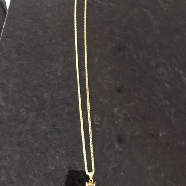 SUPREME GOLD BAR CHAIN Men s Fashion on Carousell