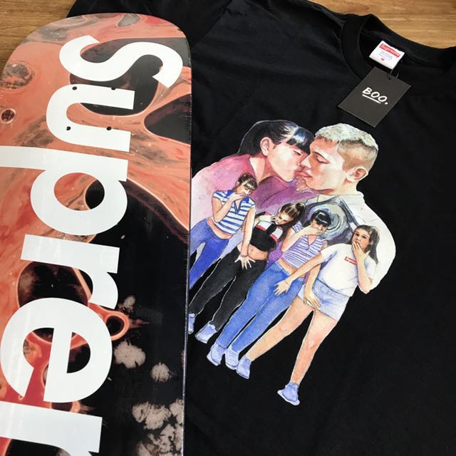 supreme kiss t shirt