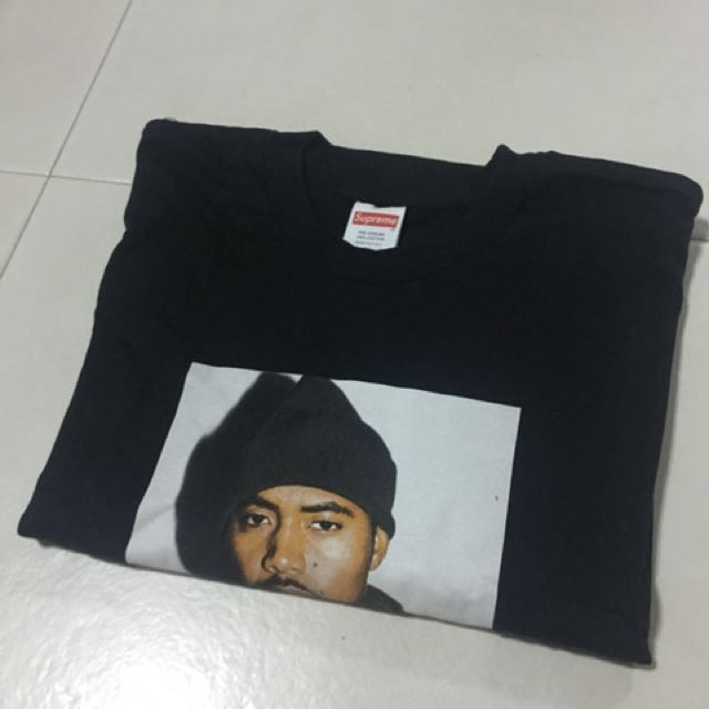 Supreme nas tee black clearance