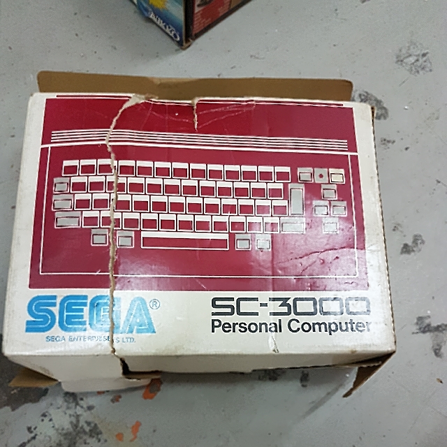 vintage sega sc 3000 personal computer game console, Toys & Games
