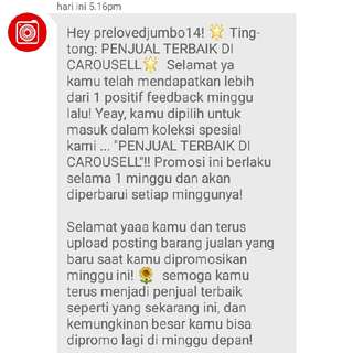Thankyou Carousell
