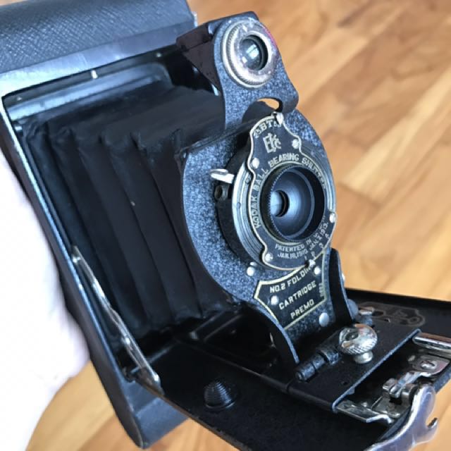 1910 Kodak Ball Bearing Shutter Vintage Camera Photography On