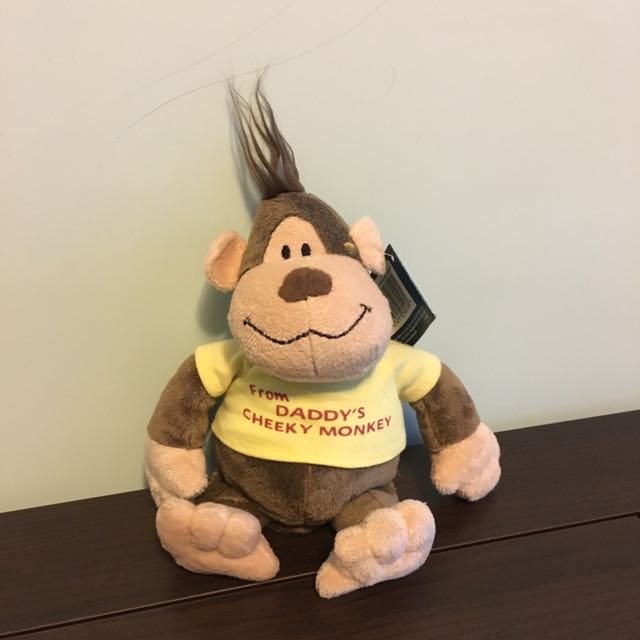 cheeky monkey soft toy