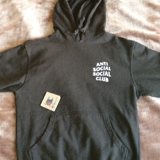 anti social club mind games hoodie