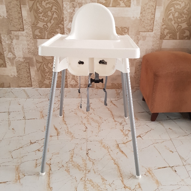 Baby Chair High Chair Ikea Babies Kids Nursing Feeding On Carousell