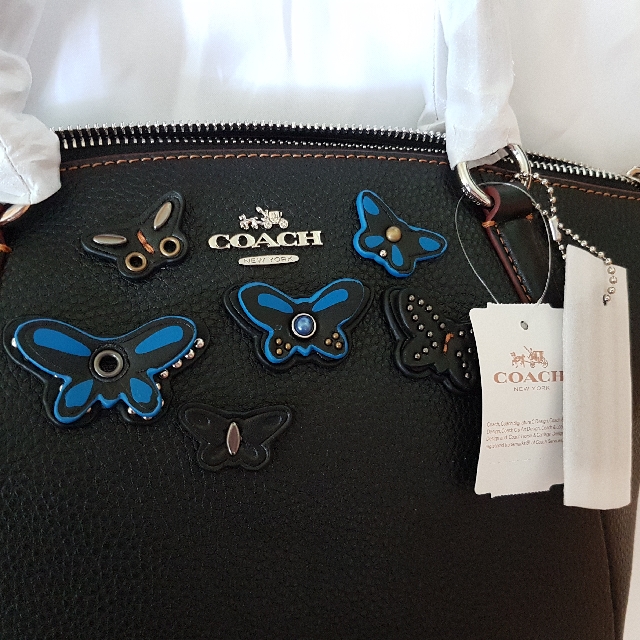 BN F59354 Coach Small Kelsey Butterfly Applique Luxury Bags Wallets on Carousell