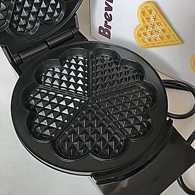 breville heart shaped waffle maker
