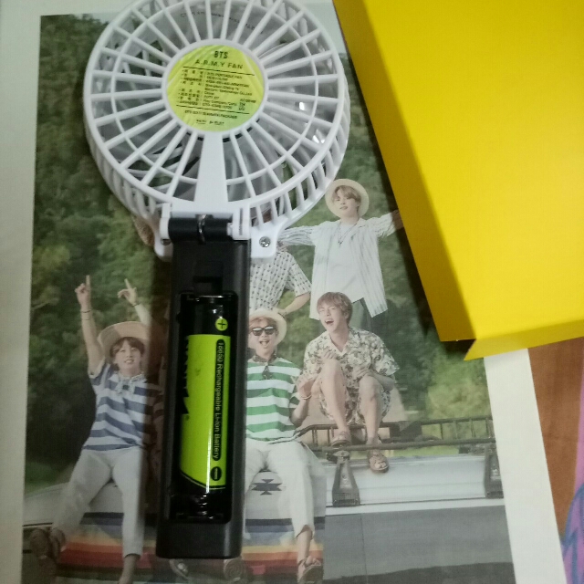 Bts Summer Package Fan Battery K Wave On Carousell