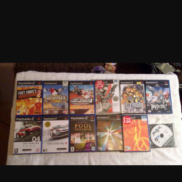 playstation 2 games cd