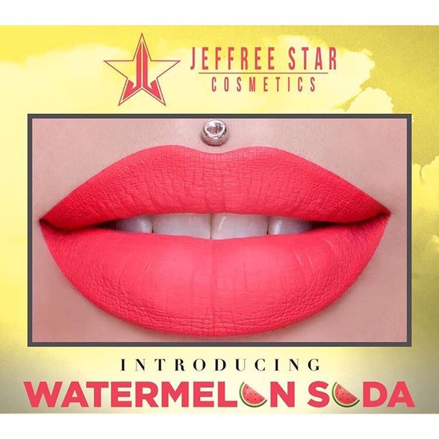 Clearance Jeffree Star Velour Liquid Lipstick In Watermelon Soda Health Beauty Makeup On Carousell